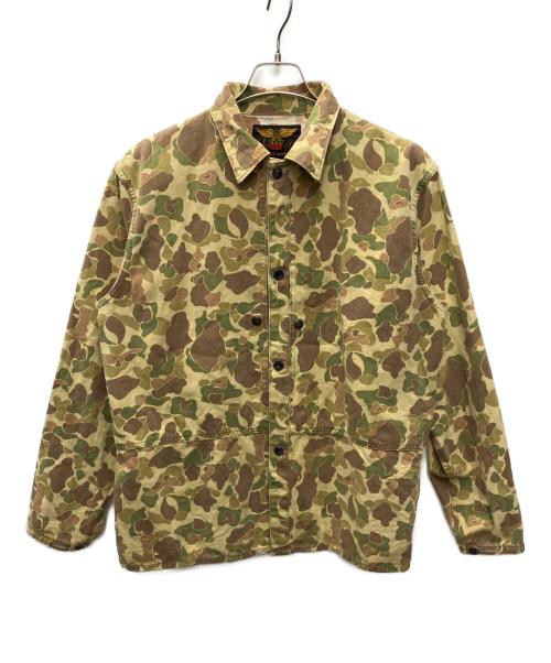 CALEE（キャリー）CALEE (キャリー) シャツジャケット カーキ サイズ:Lの古着・服飾アイテム