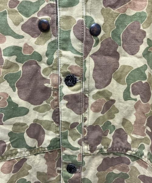 CALEE（キャリー）CALEE (キャリー) シャツジャケット カーキ サイズ:Lの古着・服飾アイテム
