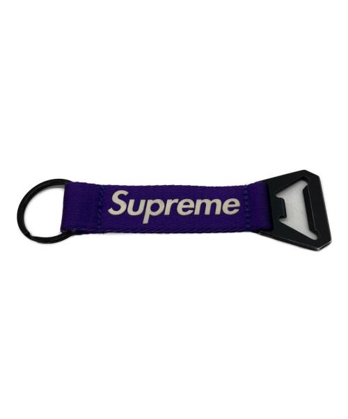 SUPREME（シュプリーム）Supreme (シュプリーム) キーホルダー パープルの古着・服飾アイテム