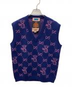 GUCCIグッチ）の古着「ベスト」｜ブルー