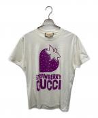GUCCIグッチ）の古着「半袖シャツ」｜ホワイト