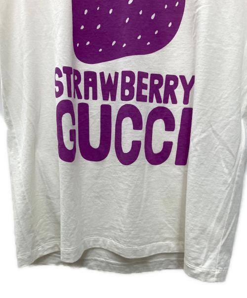 GUCCI（グッチ）GUCCI (グッチ) 半袖シャツ ホワイト サイズ:XSの古着・服飾アイテム