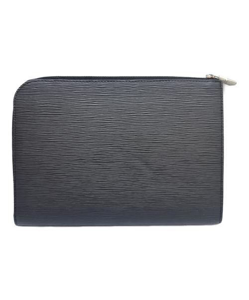 LOUIS VUITTON（ルイ ヴィトン）LOUIS VUITTON (ルイ ヴィトン) クラッチバッグ ブラックの古着・服飾アイテム