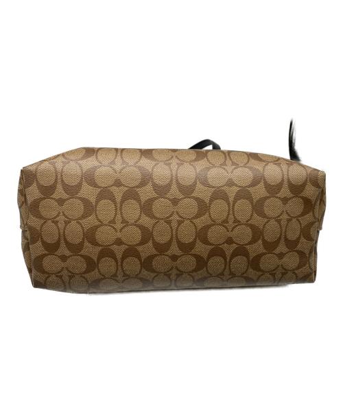 COACH（コーチ）COACH (コーチ) トートバッグ ブラウン×ブラックの古着・服飾アイテム