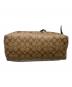 中古・古着 COACH (コーチ) トートバッグ ブラウン×ブラック：5000円