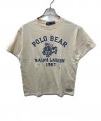 POLO RALPH LAURENポロ・ラルフローレン）の古着「半袖カットソー」｜ベージュ