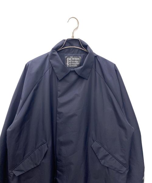 PHENIX（フェニックス）PHENIX (フェニックス) ステンカラーコート ネイビー サイズ:Ｍの古着・服飾アイテム