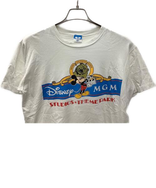 DISNEY（ディズニー）DISNEY (ディズニー) 半袖カットソー ホワイト サイズ:Ｌの古着・服飾アイテム