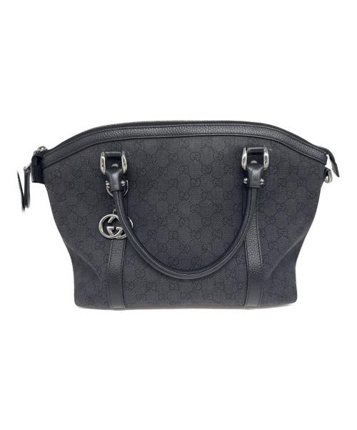 GUCCI（グッチ）GUCCI (グッチ) トートバッグ ブラックの古着・服飾アイテム