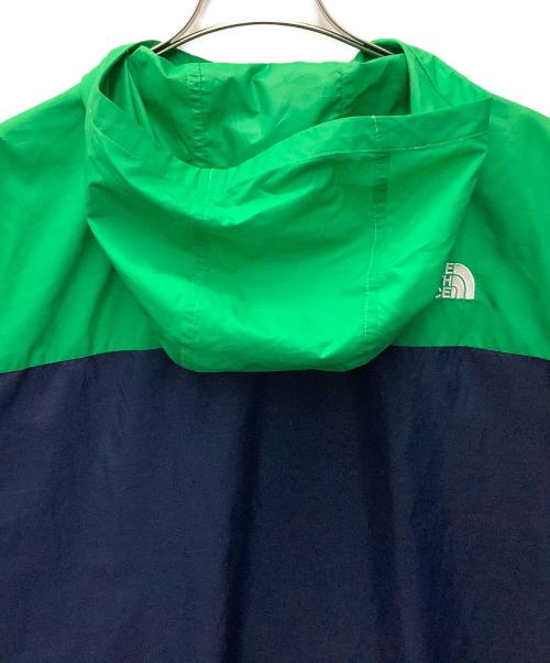 THE NORTH FACE（ザ ノース フェイス）THE NORTH FACE (ザ ノース フェイス) シェルジャケット ネイビー×グリーン サイズ:Ｌの古着・服飾アイテム