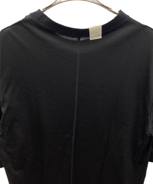 N.HOOLYWOOD（エヌ ハリウッド）N.HOOLYWOOD (エヌ ハリウッド) 半袖カットソー ブラック サイズ:36の古着・服飾アイテム