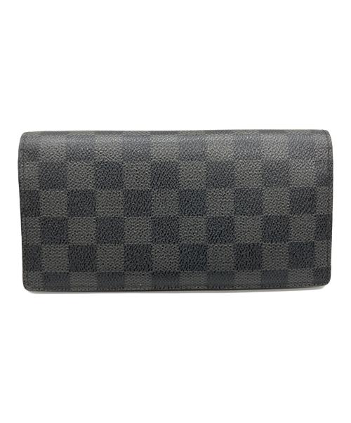 LOUIS VUITTON（ルイ ヴィトン）LOUIS VUITTON (ルイ ヴィトン) 長財布 ブラックの古着・服飾アイテム