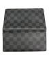 中古・古着 LOUIS VUITTON (ルイ ヴィトン) 長財布 ブラック：13000円