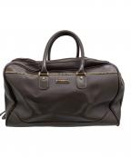 BURBERRY GOLFバーバリーゴルフ）の古着「ボストンバッグ」｜ブラウン