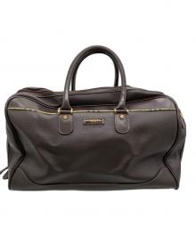 BURBERRY GOLF（バーバリーゴルフ）の古着「ボストンバッグ」｜ブラウン