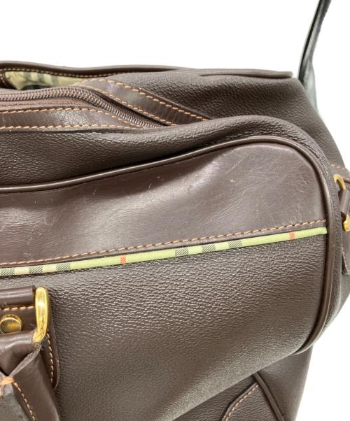 BURBERRY GOLF（バーバリーゴルフ）BURBERRY GOLF (バーバリーゴルフ) ボストンバッグ ブラウンの古着・服飾アイテム