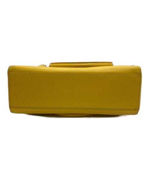 russet（ラシット）russet (ラシット) タッセル付きスタッズトートバッグ イエローの古着・服飾アイテム