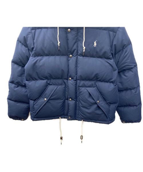 POLO RALPH LAUREN（ポロ・ラルフローレン）POLO RALPH LAUREN (ポロ・ラルフローレン) ダウンジャケット ネイビー サイズ:Ｌの古着・服飾アイテム
