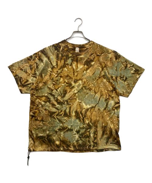 MOTHER NATURE（マザーネイチャー）MOTHER NATURE (マザーネイチャー) 半袖カットソー ブラウン サイズ:2XLの古着・服飾アイテム