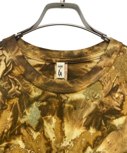 MOTHER NATURE（マザーネイチャー）MOTHER NATURE (マザーネイチャー) 半袖カットソー ブラウン サイズ:2XLの古着・服飾アイテム