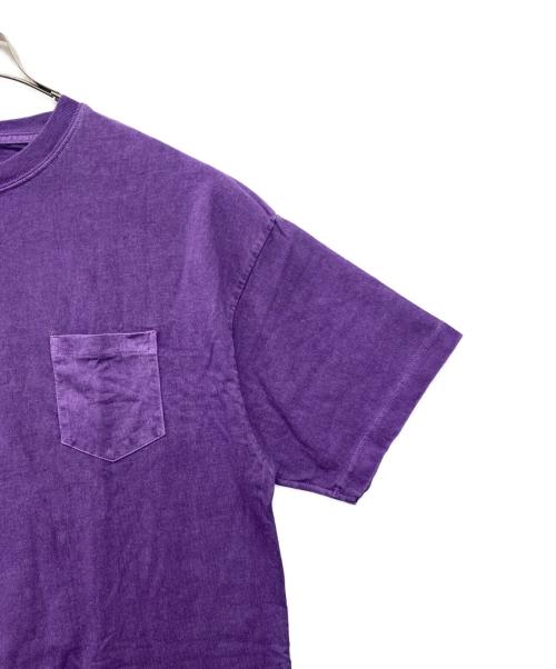 velva sheen（ベルバシーン）velva sheen (ベルバシーン) HIGH!STANDARD (ハイスタンダード) 半袖カットソー パープル サイズ:XLの古着・服飾アイテム
