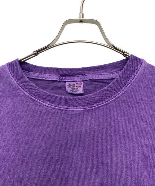 velva sheen（ベルバシーン）velva sheen (ベルバシーン) HIGH!STANDARD (ハイスタンダード) 半袖カットソー パープル サイズ:XLの古着・服飾アイテム