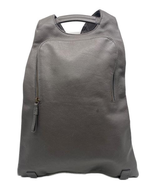 MOTHERHOUSE（マザーハウス）MOTHERHOUSE (マザーハウス) ミニマトウバックパック グレーの古着・服飾アイテム