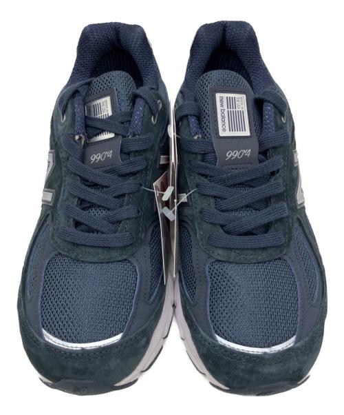 NEW BALANCE（ニューバランス）NEW BALANCE (ニューバランス) ローカットスニーカー ネイビー×ホワイト サイズ:23 未使用品の古着・服飾アイテム