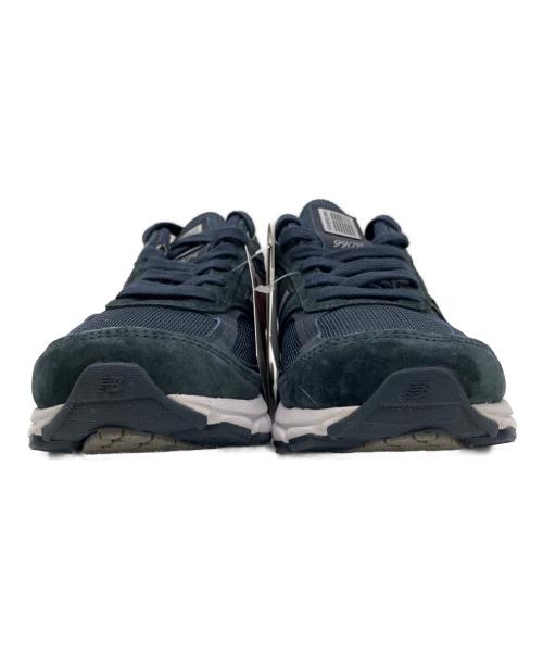NEW BALANCE（ニューバランス）NEW BALANCE (ニューバランス) ローカットスニーカー ネイビー×ホワイト サイズ:23 未使用品の古着・服飾アイテム