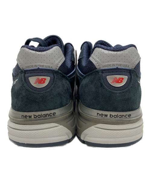 NEW BALANCE（ニューバランス）NEW BALANCE (ニューバランス) ローカットスニーカー ネイビー×ホワイト サイズ:23 未使用品の古着・服飾アイテム