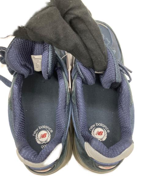 NEW BALANCE（ニューバランス）NEW BALANCE (ニューバランス) ローカットスニーカー ネイビー×ホワイト サイズ:23 未使用品の古着・服飾アイテム