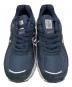 NEW BALANCE (ニューバランス) ローカットスニーカー ネイビー×ホワイト サイズ:23 未使用品：18000円