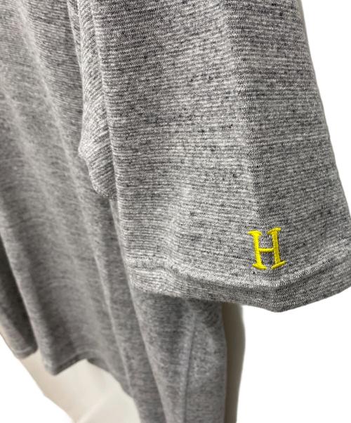 H.R.MARKET（ハリウッドランチマーケッド）H.R.MARKET (ハリウッドランチマーケッド) 半袖カットソー グレー サイズ:XXL 未使用品の古着・服飾アイテム