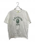 A BATHING APEアベイシングエイプ）の古着「半袖カットソー」｜ホワイト