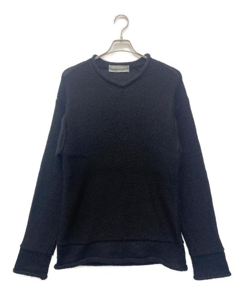 COMME des GARCONS HOMME（コムデギャルソン オム）COMME des GARCONS HOMME (コムデギャルソン オム) 厚手ニット ブラック サイズ:Freeの古着・服飾アイテム