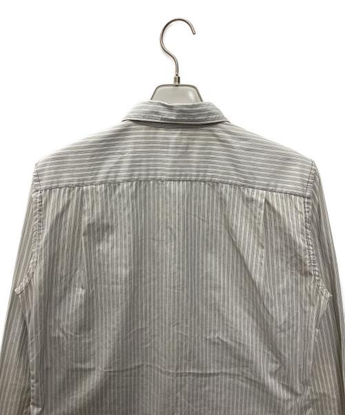 COMME des GARCONS HOMME PLUS（コムデギャルソンオムプリュス）COMME des GARCONS HOMME PLUS (コムデギャルソンオムプリュス) 長袖シャツ グレー×ホワイト サイズ:Ｍの古着・服飾アイテム