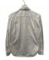 COMME des GARCONS HOMME PLUS (コムデギャルソンオムプリュス) 長袖シャツ グレー×ホワイト サイズ:Ｍ：15000円
