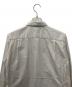 中古・古着 COMME des GARCONS HOMME PLUS (コムデギャルソンオムプリュス) 長袖シャツ グレー×ホワイト サイズ:Ｍ：15000円