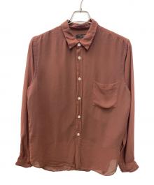 COMME des GARCONS HOMME PLUS（コムデギャルソンオムプリュス）の古着「長袖シャツ」｜レッド