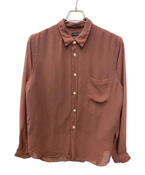 COMME des GARCONS HOMME PLUS（コムデギャルソンオムプリュス）COMME des GARCONS HOMME PLUS (コムデギャルソンオムプリュス) 長袖シャツ レッド サイズ:Freeの古着・服飾アイテム