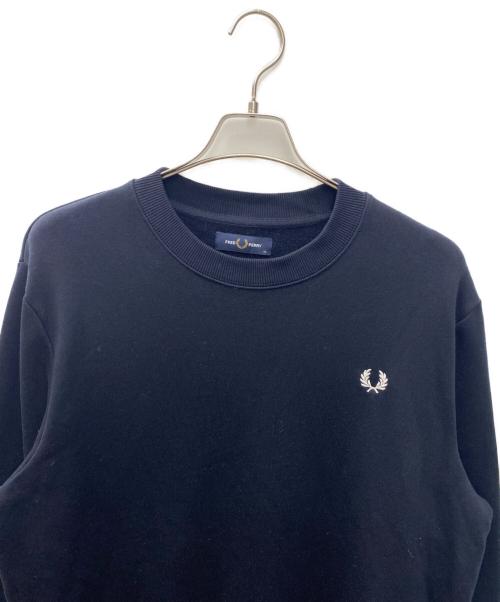 FRED PERRY（フレッドペリー）FRED PERRY (フレッドペリー) クルーネックスウェット ネイビー サイズ:XLの古着・服飾アイテム