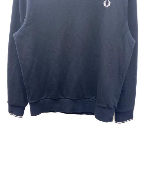FRED PERRY（フレッドペリー）FRED PERRY (フレッドペリー) クルーネックスウェット ネイビー サイズ:XLの古着・服飾アイテム