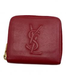Yves Saint Laurent（イヴサンローラン）の古着「2つ折り財布」｜レッド