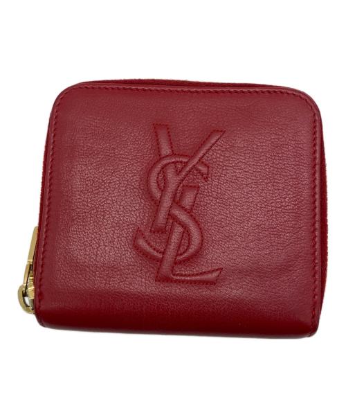 Yves Saint Laurent（イヴサンローラン）Yves Saint Laurent (イヴサンローラン) 2つ折り財布 レッドの古着・服飾アイテム