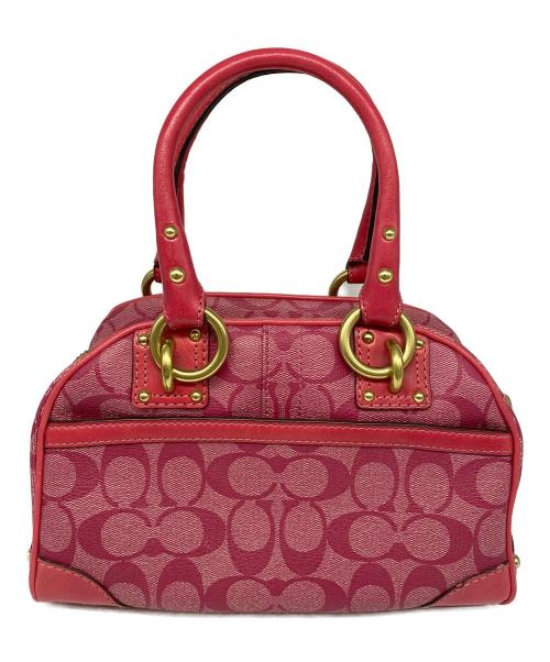 COACH（コーチ）COACH (コーチ) ハンドバッグ ピンクの古着・服飾アイテム