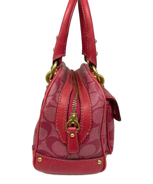 COACH（コーチ）COACH (コーチ) ハンドバッグ ピンクの古着・服飾アイテム