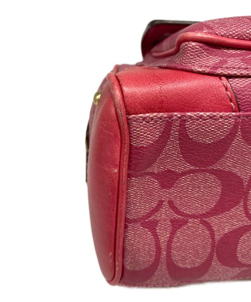 COACH（コーチ）COACH (コーチ) ハンドバッグ ピンクの古着・服飾アイテム