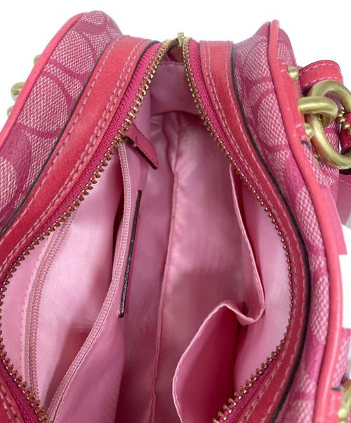 COACH（コーチ）COACH (コーチ) ハンドバッグ ピンクの古着・服飾アイテム