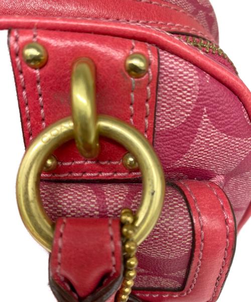 COACH（コーチ）COACH (コーチ) ハンドバッグ ピンクの古着・服飾アイテム