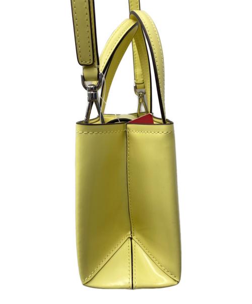 Kate Spade（ケイトスペード）Kate Spade (ケイトスペード) 2WAYバッグ イエローの古着・服飾アイテム